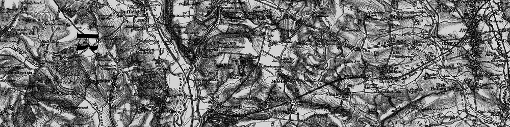 Old map of Breadsall Priory (Hotel) in 1895