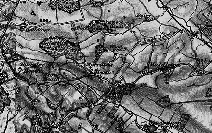 Old map of Morrilow Heath in 1897