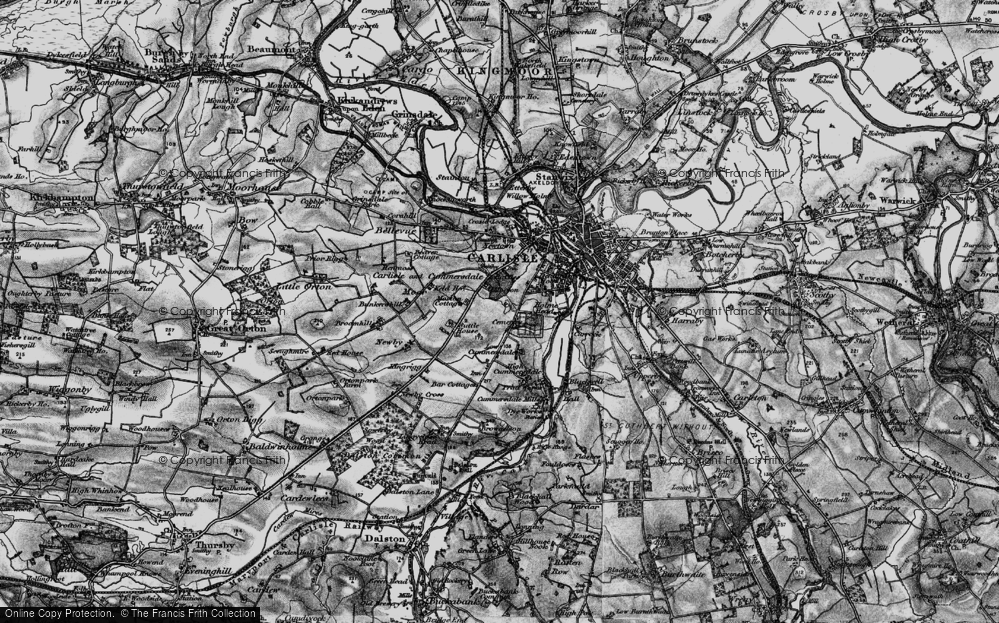 Old Map of Morton, 1897 in 1897