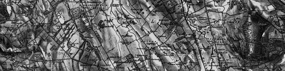Old map of Morton in 1897