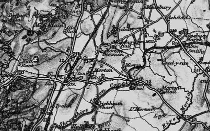 Old map of Morton in 1897