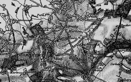 Old map of Morton in 1897