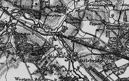 Old map of Morton in 1898