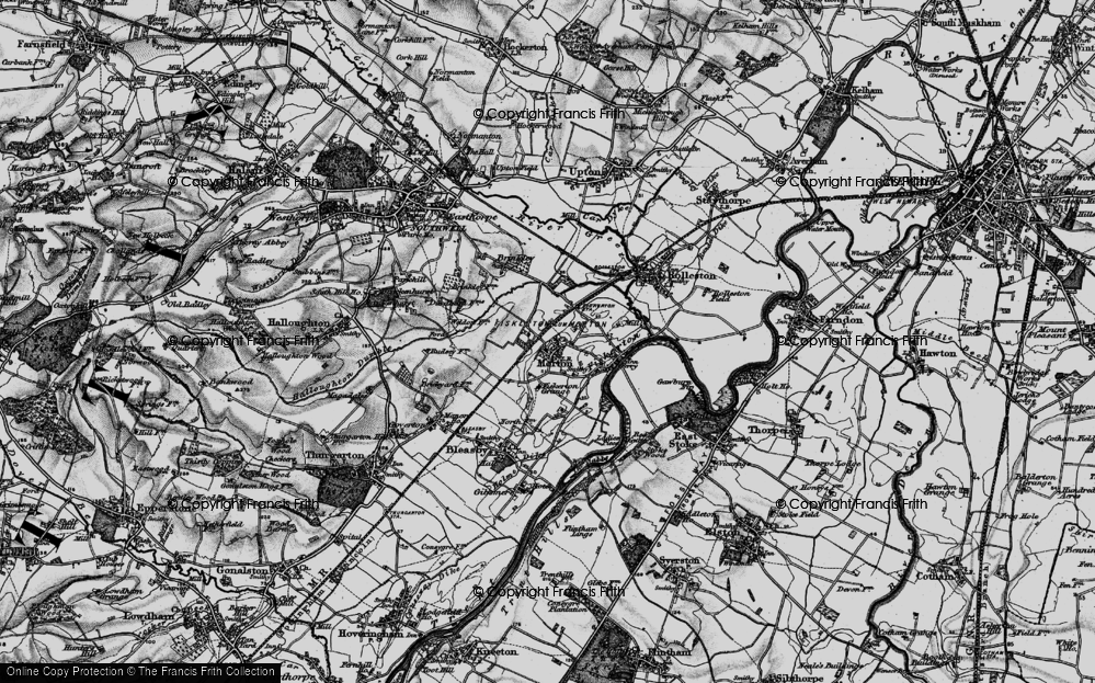 Old Map of Morton, 1899 in 1899