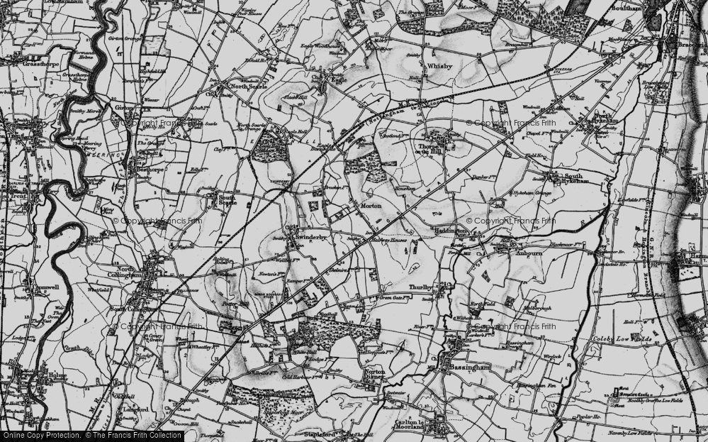 Old Map of Morton, 1899 in 1899