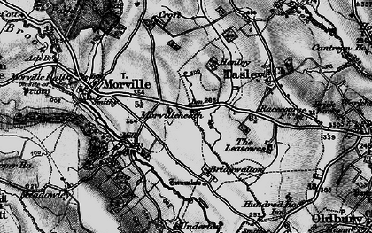 Old map of Morville Heath in 1899