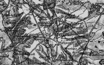 Old map of Mossgate in 1897