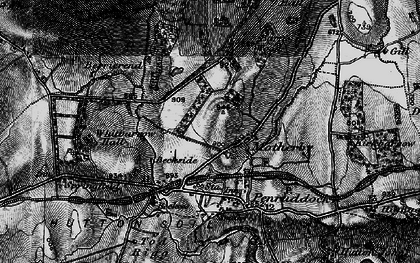 Old map of Motherby in 1897