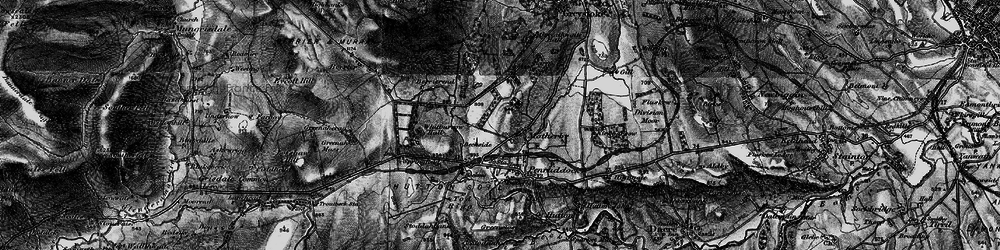 Old map of Motherby in 1897