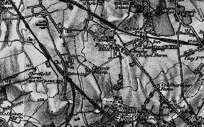 Old map of Mottingham in 1895