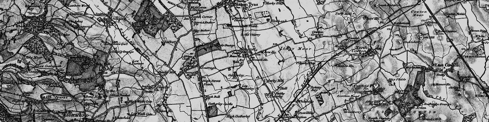 Old map of Abbey Close in 1897