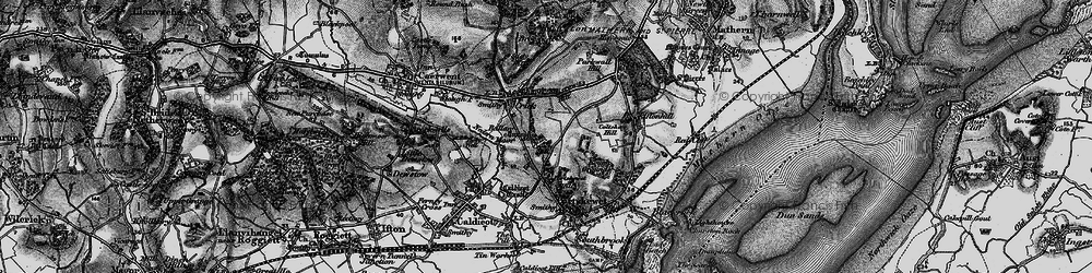 Old map of Ballan Moor in 1897