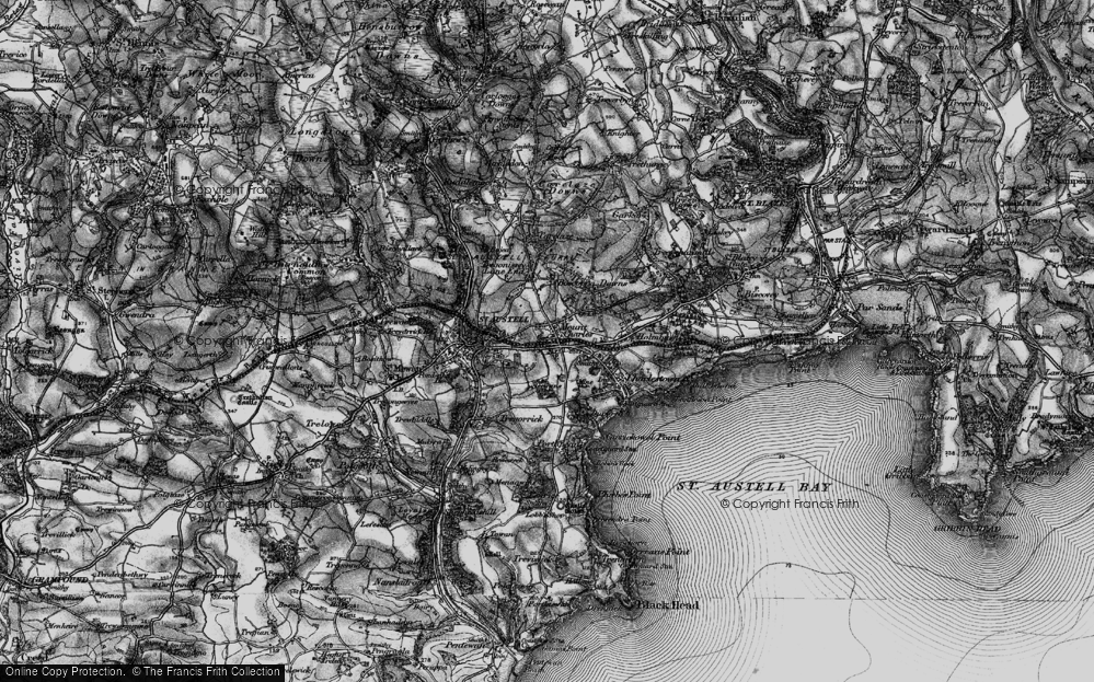 Old Map of Mount Charles, 1895 in 1895