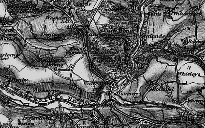 Old map of Mount Charles in 1895