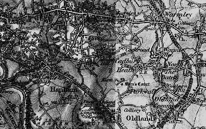 Old map of Mount Hill in 1898