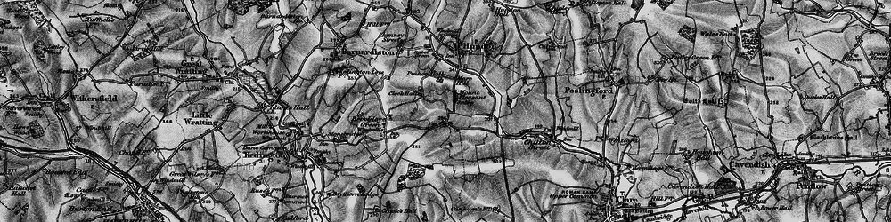 Old map of Mount Pleasant in 1895