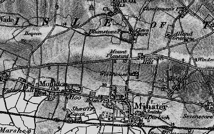 Old map of Mount Pleasant in 1895