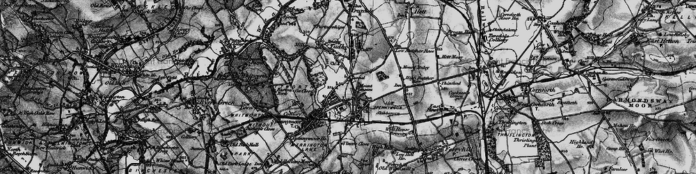 Old map of Mount Pleasant in 1898