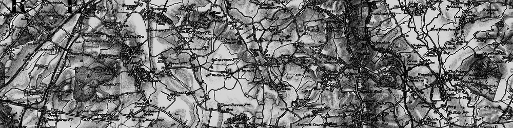 Old map of Mount Pleasant in 1898