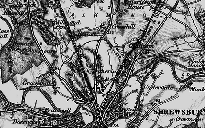 Old map of Mount Pleasant in 1899