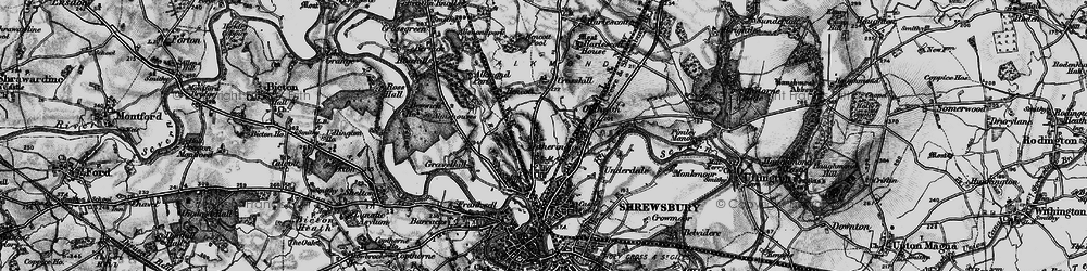 Old map of Mount Pleasant in 1899