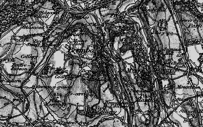 Old map of Mount Sion in 1897