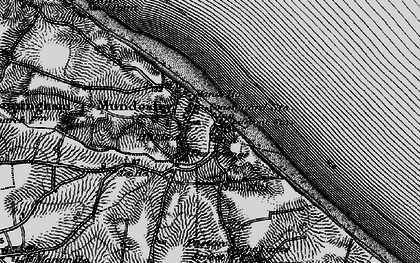 Old map of Mundesley in 1898