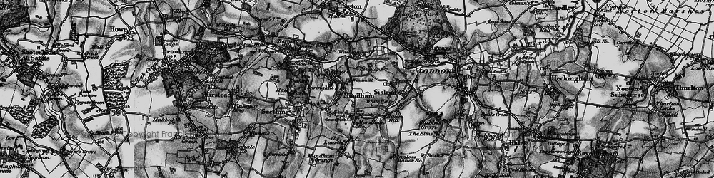 Old map of Mundham in 1898