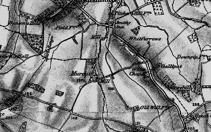 Old map of Murcot in 1898