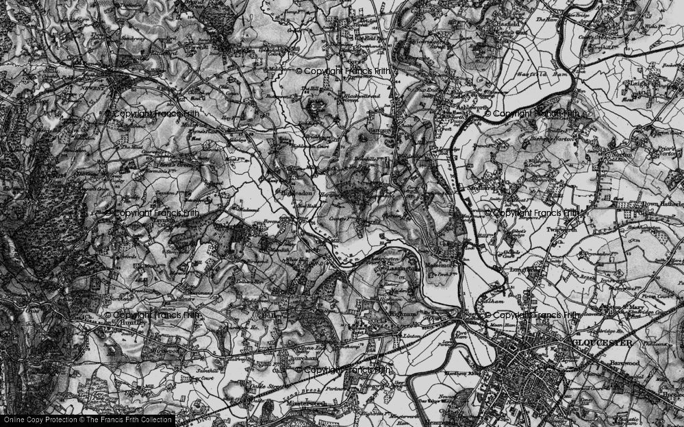 Old Maps Of Hartpury College, Gloucestershire