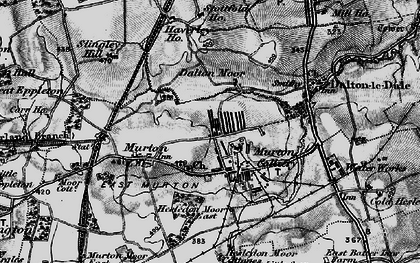 Old map of Murton in 1898