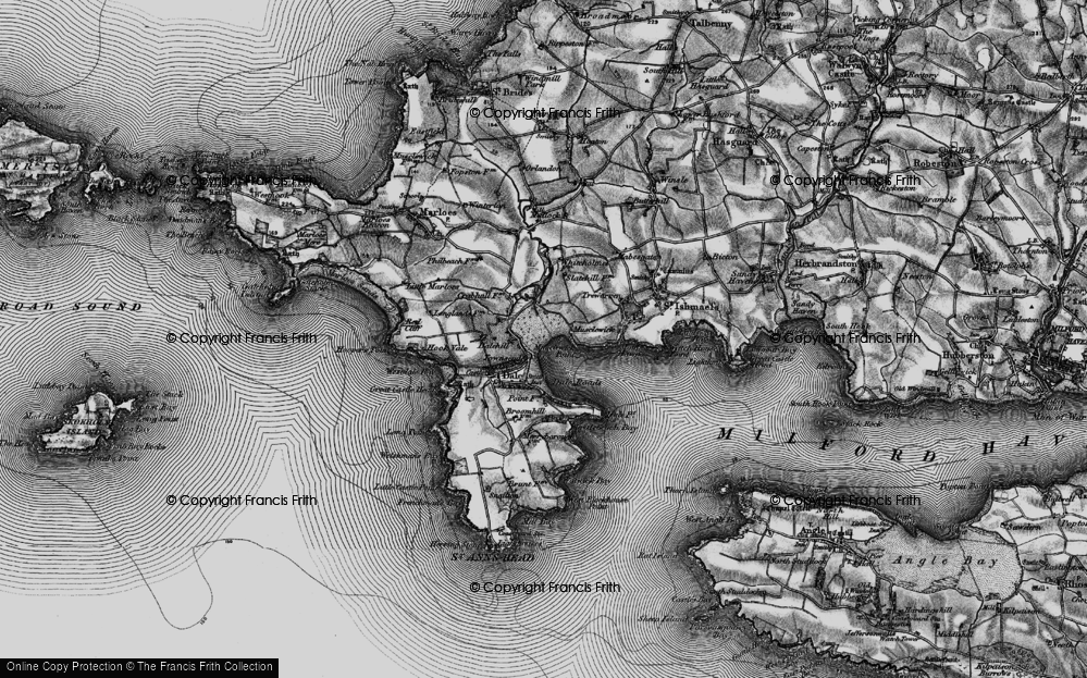 Old Map of Musselwick, 1898 in 1898