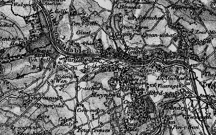 Old map of Mwynbwll in 1896