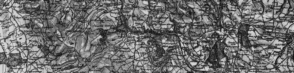 Old map of Mwynbwll in 1896