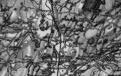 Old map of Myddyn-fych in 1897