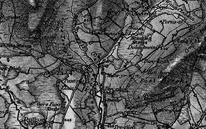 Old map of Ynysfawr in 1898