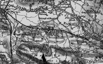 Old map of Mynydd-bach-y-glo in 1897