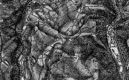 Old map of Mynyddislwyn in 1897