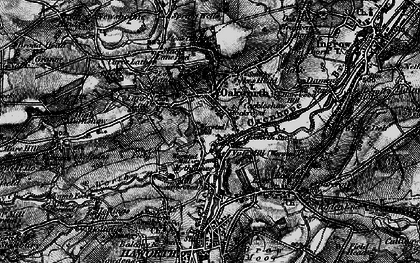 Old map of Mytholmes in 1898