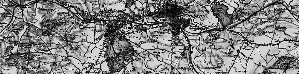 Old map of Myton in 1898