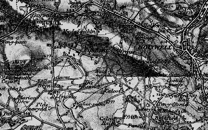 Old map of Naid-y-march in 1896
