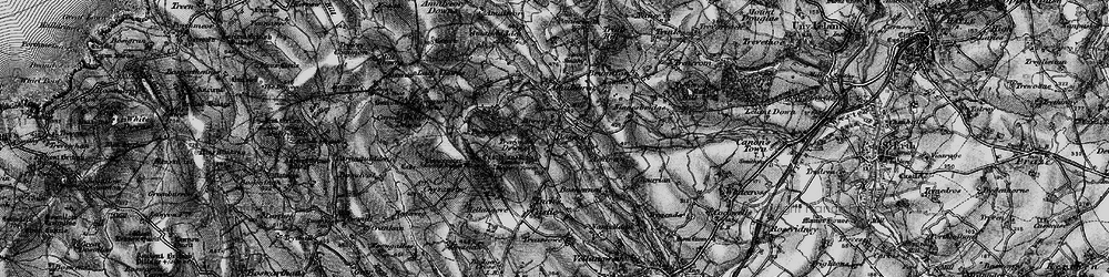 Old map of Nancledra in 1896