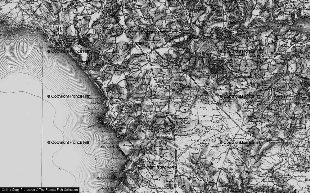 Old Map of Nantithet, 1895 in 1895