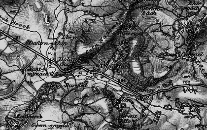 Old map of Nantmel in 1898