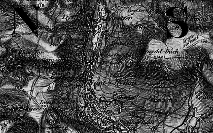 Old map of Nantyffyllon in 1897