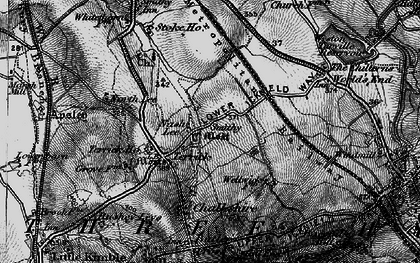Old map of Nash Lee in 1895