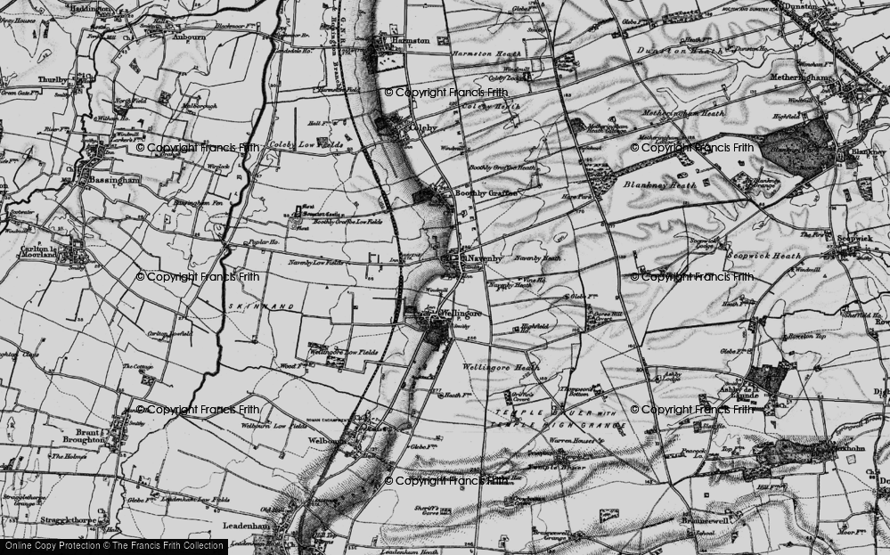 old-maps-of-navenby-lincolnshire-francis-frith