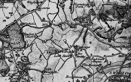 Old map of Navestock Heath in 1896