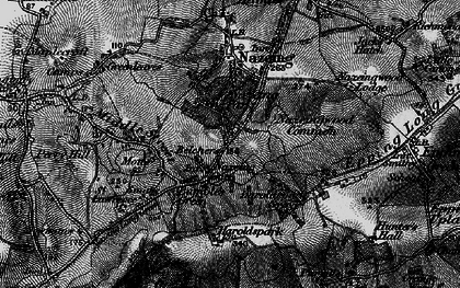 Old map of Belchers in 1896