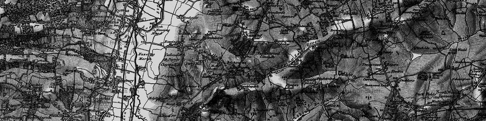 Old map of Belchers in 1896